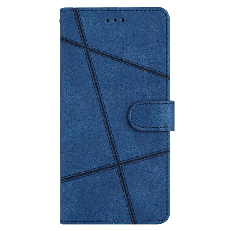 For Xiaomi 13T / 13T Pro / Redmi K60 Ultra Magnetic Case Imprinted Lines Wallet Phone Cover