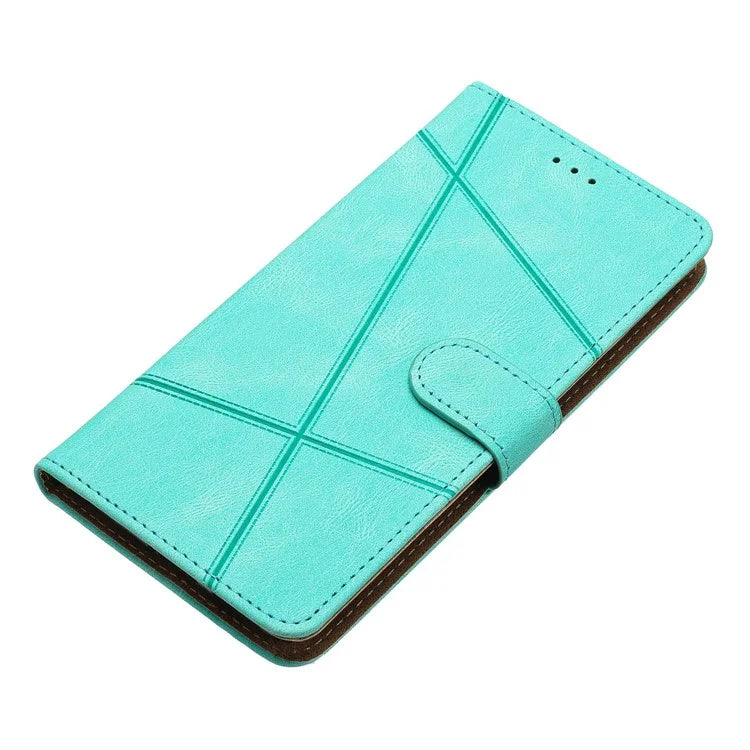 For Xiaomi 13T / 13T Pro / Redmi K60 Ultra Magnetic Case Imprinted Lines Wallet Phone Cover