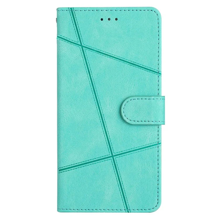 For Xiaomi 13T / 13T Pro / Redmi K60 Ultra Magnetic Case Imprinted Lines Wallet Phone Cover