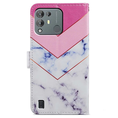 For Blackview A55 Pro Leather Case Artistic Painted Stand Phone Cover