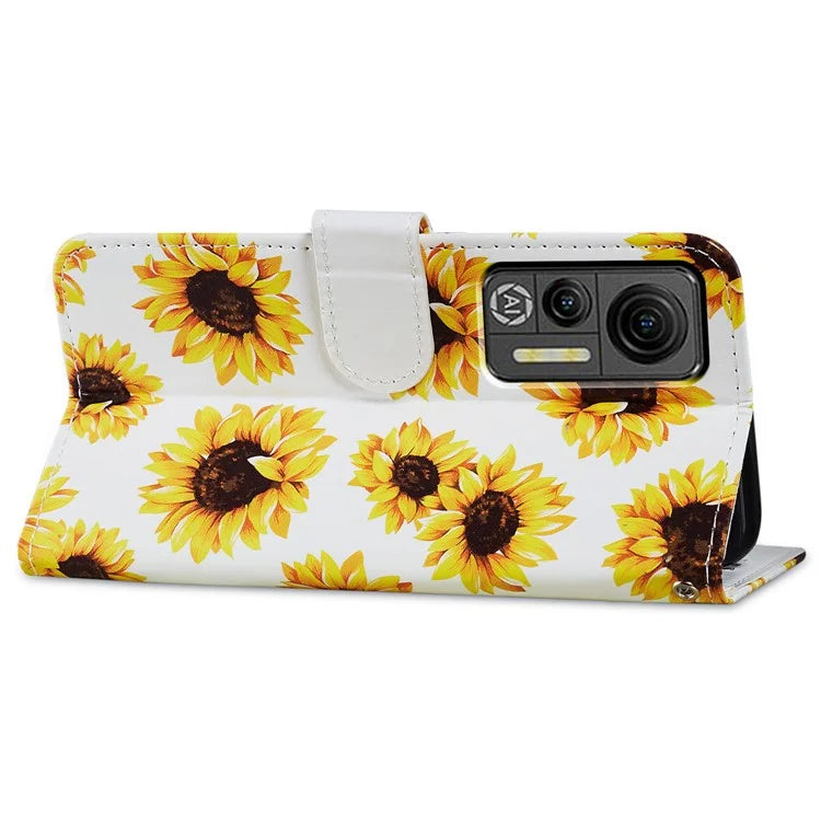 For Ulefone Note 14 Stand Leather Case Pattern Printing Phone Wallet