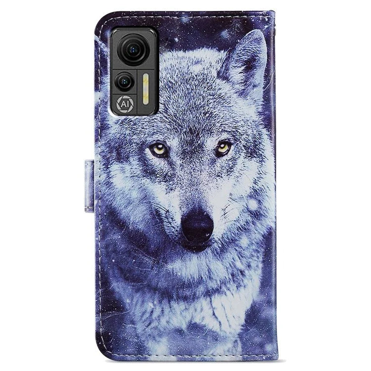 For Ulefone Note 14 Stand Leather Case Pattern Printing Phone Wallet