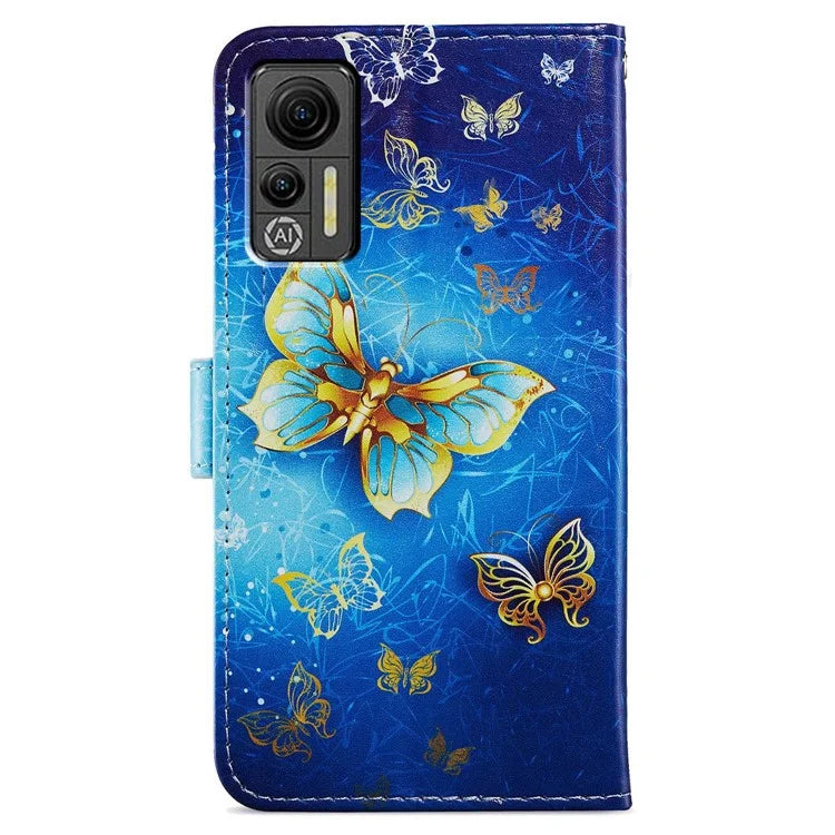 For Ulefone Note 14 Stand Leather Case Pattern Printing Phone Wallet