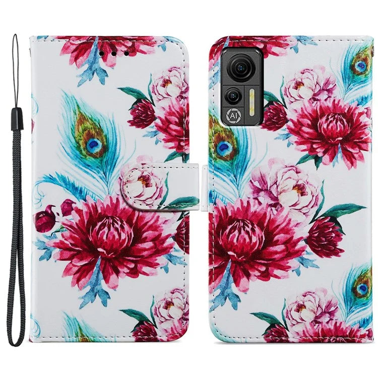 For Ulefone Note 14 Stand Leather Case Pattern Printing Phone Wallet