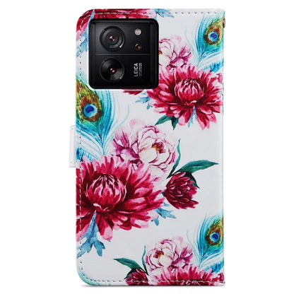 For Xiaomi 13T / 13T Pro / Redmi K60 Ultra Cover Artistic Stand Leather Wallet Case