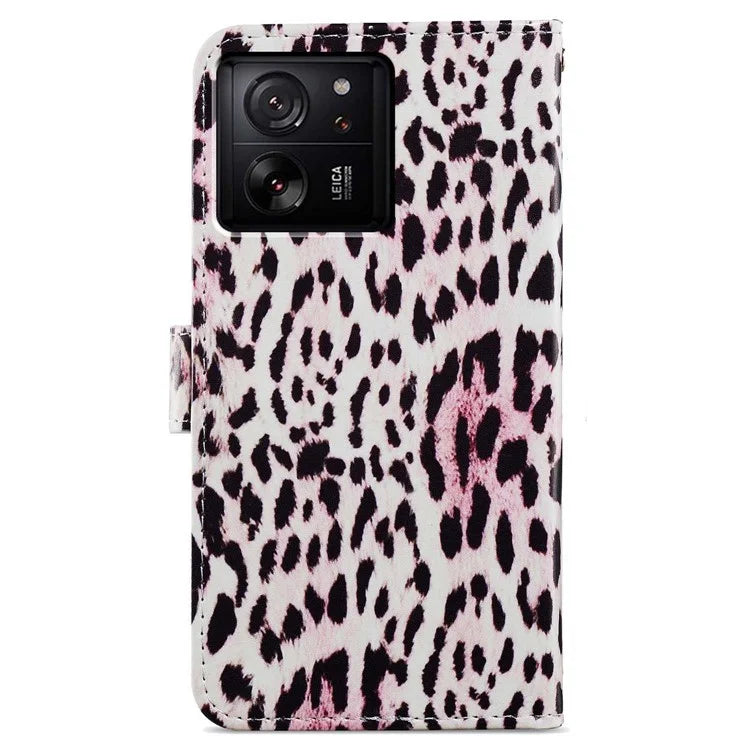 For Xiaomi 13T / 13T Pro / Redmi K60 Ultra Cover Artistic Stand Leather Wallet Case
