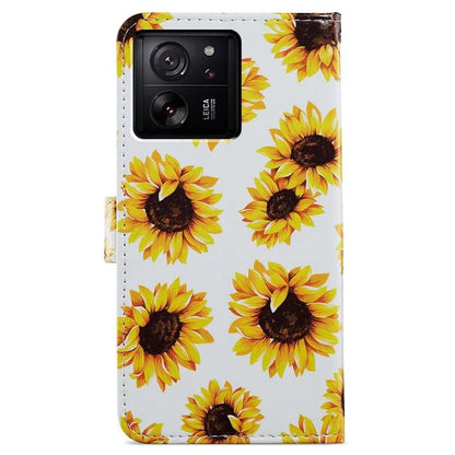 For Xiaomi 13T / 13T Pro / Redmi K60 Ultra Cover Artistic Stand Leather Wallet Case