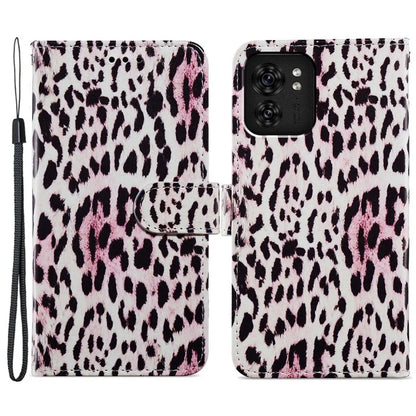 For Motorola Edge 40 5G Case Creative Painted Wallet Stand Phone Cover