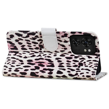 For Motorola Edge 40 5G Case Creative Painted Wallet Stand Phone Cover