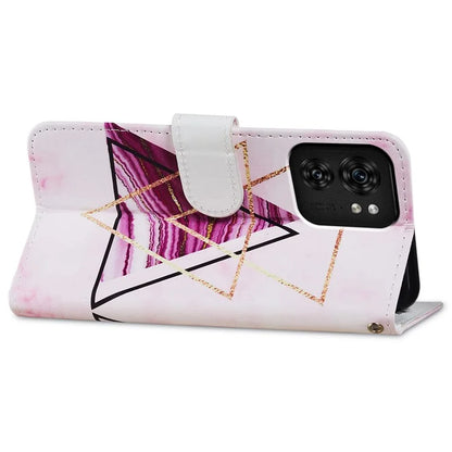 For Motorola Edge 40 5G Case Creative Painted Wallet Stand Phone Cover