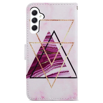 For Samsung Galaxy A55 5G Cell Phone Case PU Leather Pattern Print Wallet Cover