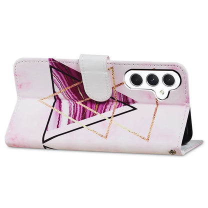 For Samsung Galaxy A35 5G Leather Case Pattern Printing Phone Cover with Card Slots