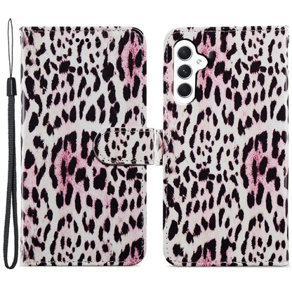 For Samsung Galaxy A35 5G Leather Case Pattern Printing Phone Cover with Card Slots