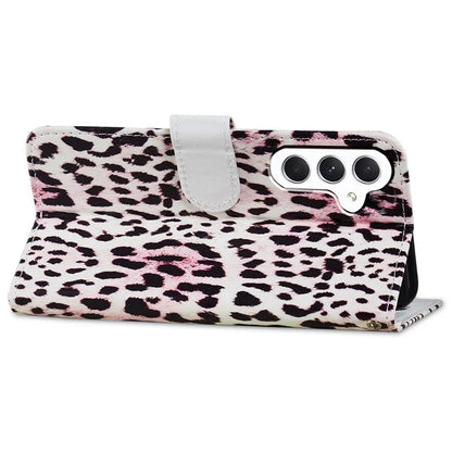 For Samsung Galaxy A35 5G Leather Case Pattern Printing Phone Cover with Card Slots