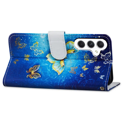 For Samsung Galaxy A35 5G Leather Case Pattern Printing Phone Cover with Card Slots