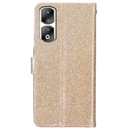 For Honor 90 Pro Case Sparkling Wallet Leather Cover with Stand Feature