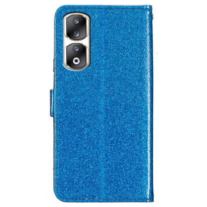 For Honor 90 Pro Case Sparkling Wallet Leather Cover with Stand Feature