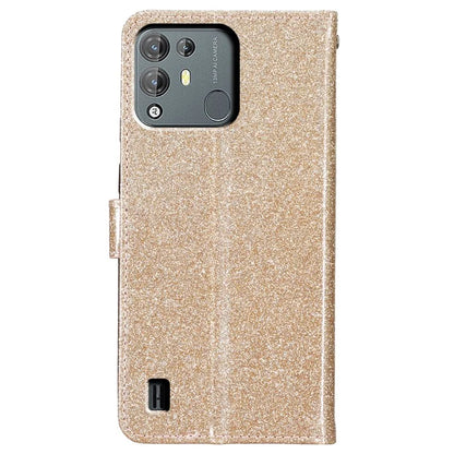 For Blackview A55 Pro Case Sparkling Leather Stand Wallet Phone Cover