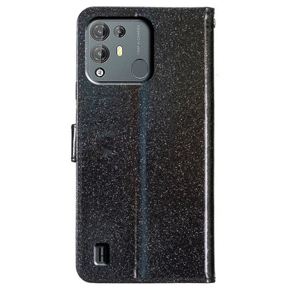 For Blackview A55 Pro Case Sparkling Leather Stand Wallet Phone Cover