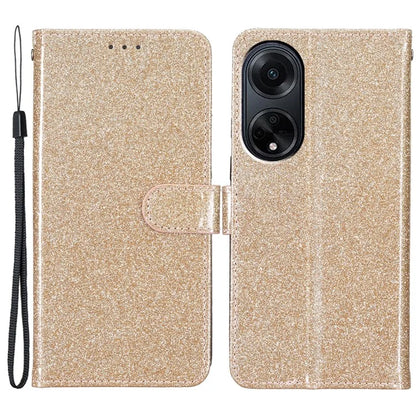 For Oppo A98 5G Glitter Leather Case Wallet Stand Phone Cover