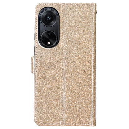 For Oppo A98 5G Glitter Leather Case Wallet Stand Phone Cover