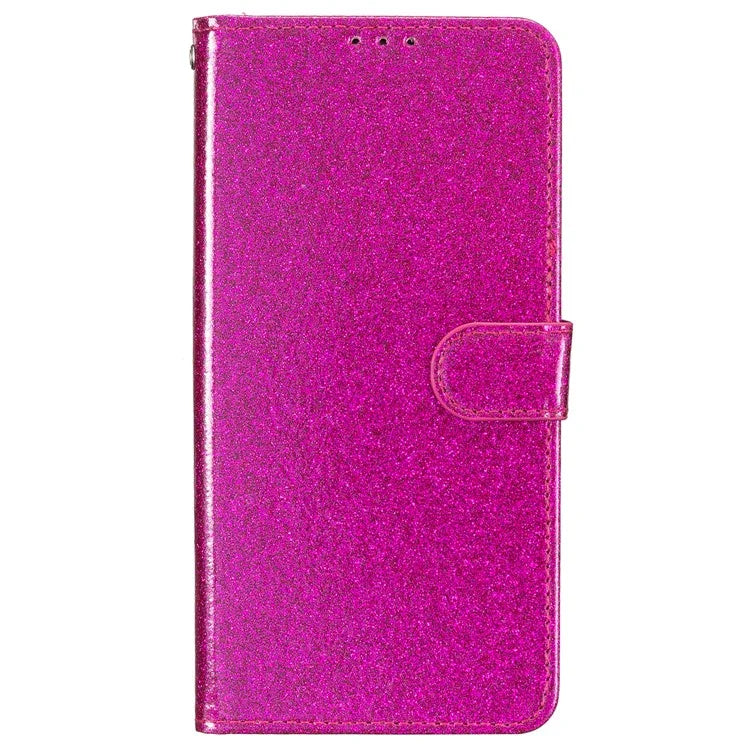 For Oppo A98 5G Glitter Leather Case Wallet Stand Phone Cover