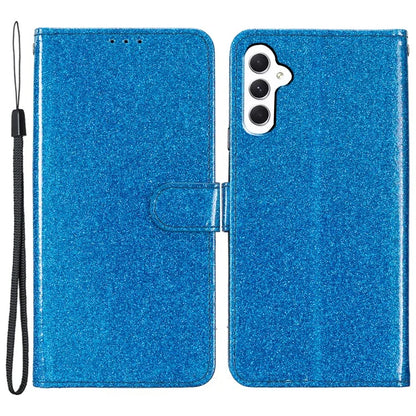 For Samsung Galaxy A55 5G Shiny Glitter Leather Case Stand Wallet Phone Cover