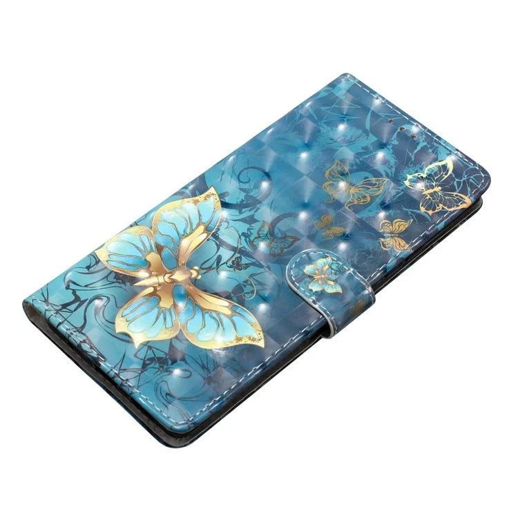 3D Pattern Series for Motorola Moto G32 4G Case Leather Wallet Cover with Card Holder