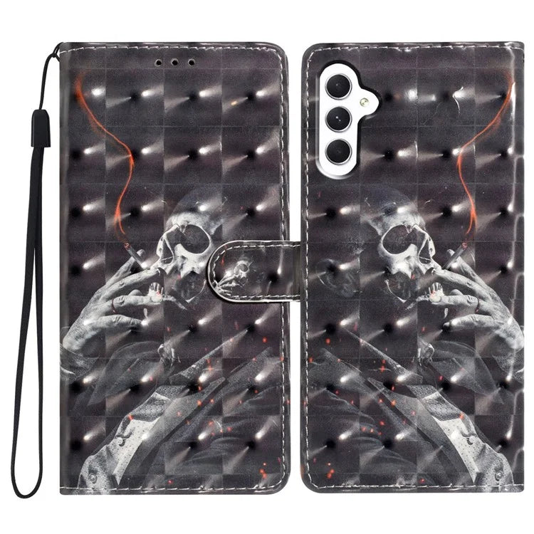 For Samsung Galaxy A35 5G Wallet Leather Case with Multiple Card Slots and Stand