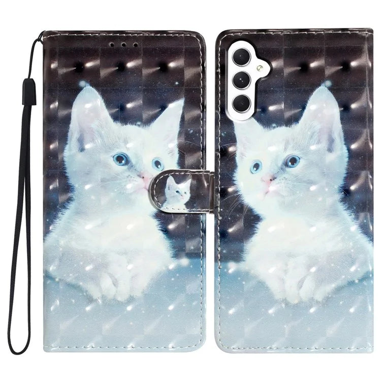 For Samsung Galaxy A35 5G Wallet Leather Case with Multiple Card Slots and Stand