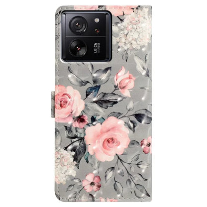 For Xiaomi 13T / 13T Pro / Redmi K60 Ultra Wallet Phone Case 3D Pattern Design Magnetic Folio Cover