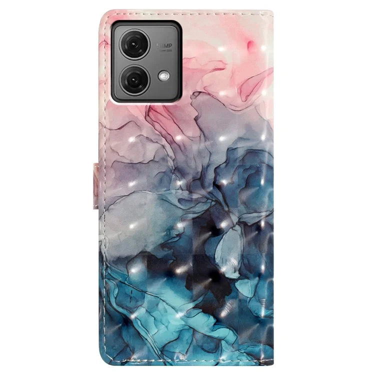 For Motorola Moto G84 5G Phone Case Pattern Print Design Flip Wallet Cover