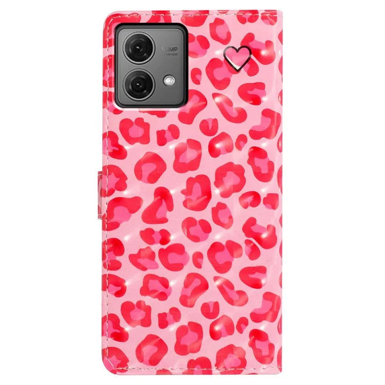 For Motorola Moto G84 5G Phone Case Pattern Print Design Flip Wallet Cover