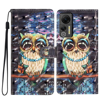 For Ulefone Note 14 Case with Card Organizer 3D Pattern Leather Wallet Flip Cover