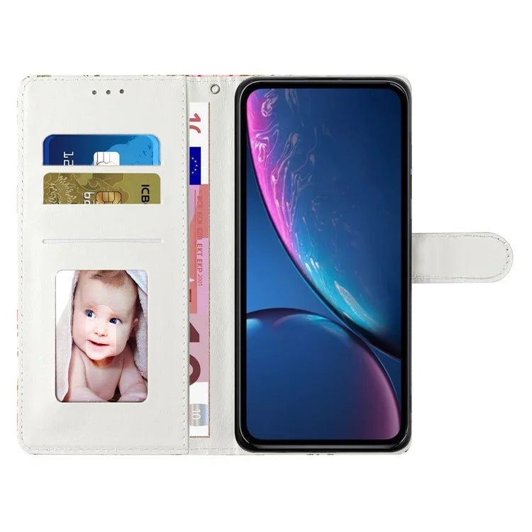 For Ulefone Note 14 Case with Card Organizer 3D Pattern Leather Wallet Flip Cover