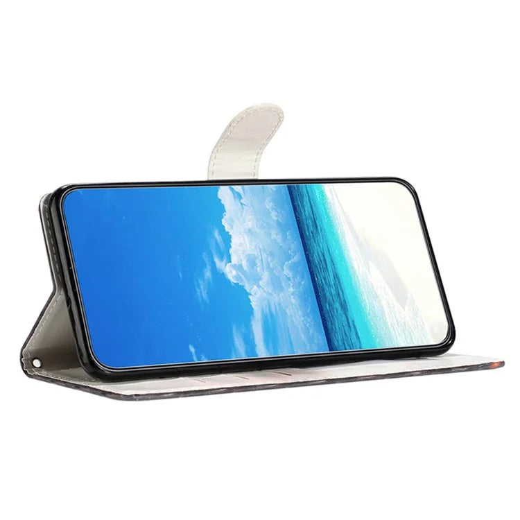 For Ulefone Note 14 Case with Card Organizer 3D Pattern Leather Wallet Flip Cover