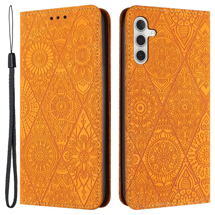 For Samsung Galaxy A05s 4G Wallet Case Card Holder Stand Built-in Magnetic Closure Phone Cover