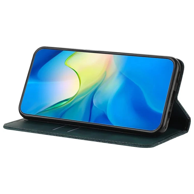 For Samsung Galaxy A05s 4G Wallet Case Card Holder Stand Built-in Magnetic Closure Phone Cover