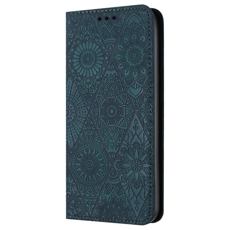 For Samsung Galaxy A05s 4G Wallet Case Card Holder Stand Built-in Magnetic Closure Phone Cover