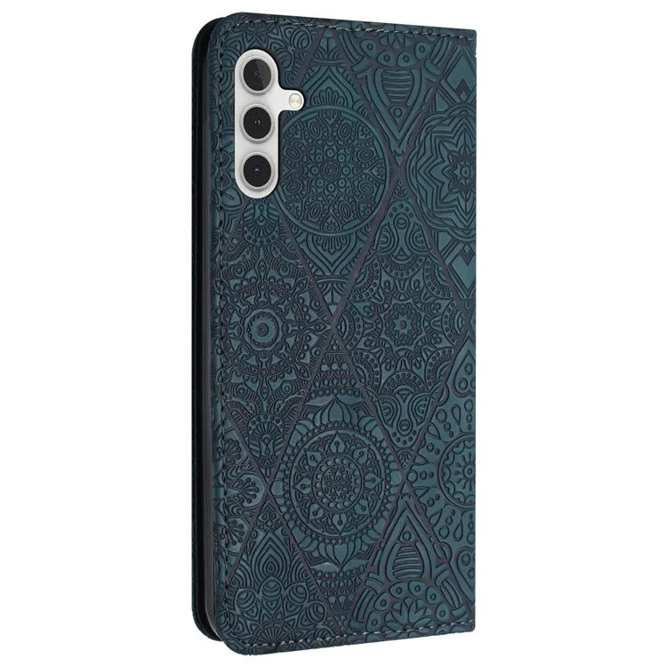 For Samsung Galaxy A05s 4G Wallet Case Card Holder Stand Built-in Magnetic Closure Phone Cover