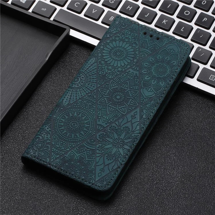 For Samsung Galaxy A05s 4G Wallet Case Card Holder Stand Built-in Magnetic Closure Phone Cover