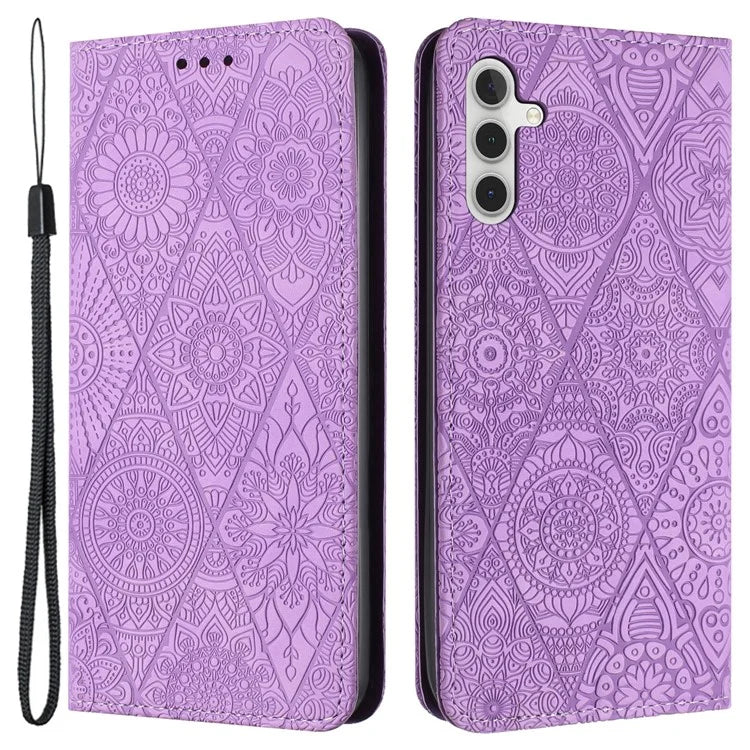 For Samsung Galaxy A05s 4G Wallet Case Card Holder Stand Built-in Magnetic Closure Phone Cover