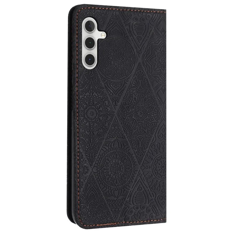 For Samsung Galaxy A05s 4G Wallet Case Card Holder Stand Built-in Magnetic Closure Phone Cover