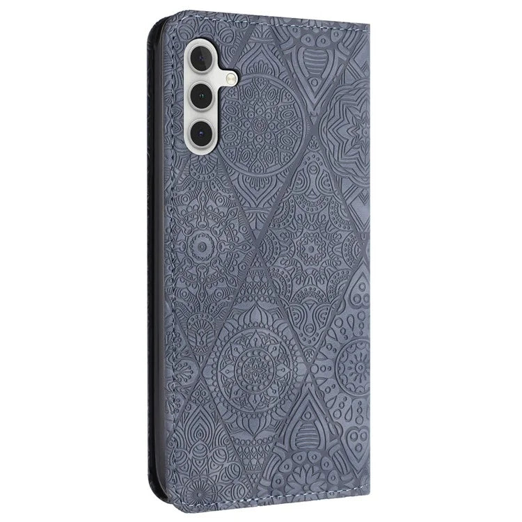 For Samsung Galaxy A05s 4G Wallet Case Card Holder Stand Built-in Magnetic Closure Phone Cover