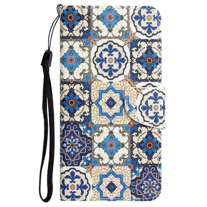 For Samsung Galaxy A05s 4G Phone Case Pattern Folding Stand PU Leather Cover