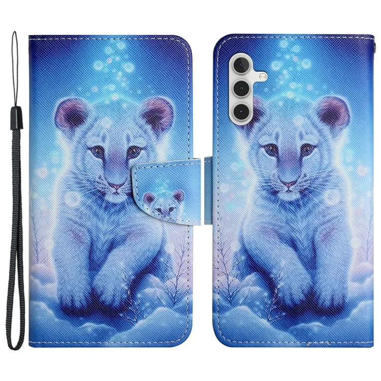 Leather Phone Case for Samsung Galaxy A05s 4G Pattern Print Design Flip Cover