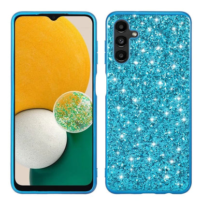 For Samsung Galaxy A15 5G Case Glitter Electroplated TPU Frame PC Back Cover