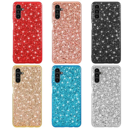 For Samsung Galaxy A15 5G Case Glitter Electroplated TPU Frame PC Back Cover