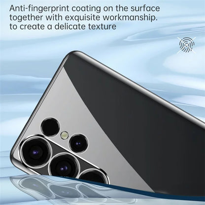 SULADA For Samsung Galaxy S24+ Clear Case Ultra-Thin Electroplated Edge TPU Cover