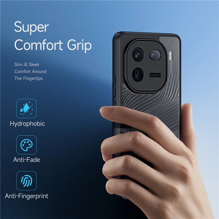 DUX DUCIS Aimo Series For vivo iQOO 12 5G Mobile Phone Case PC+TPU Cover (REACH Certification)
